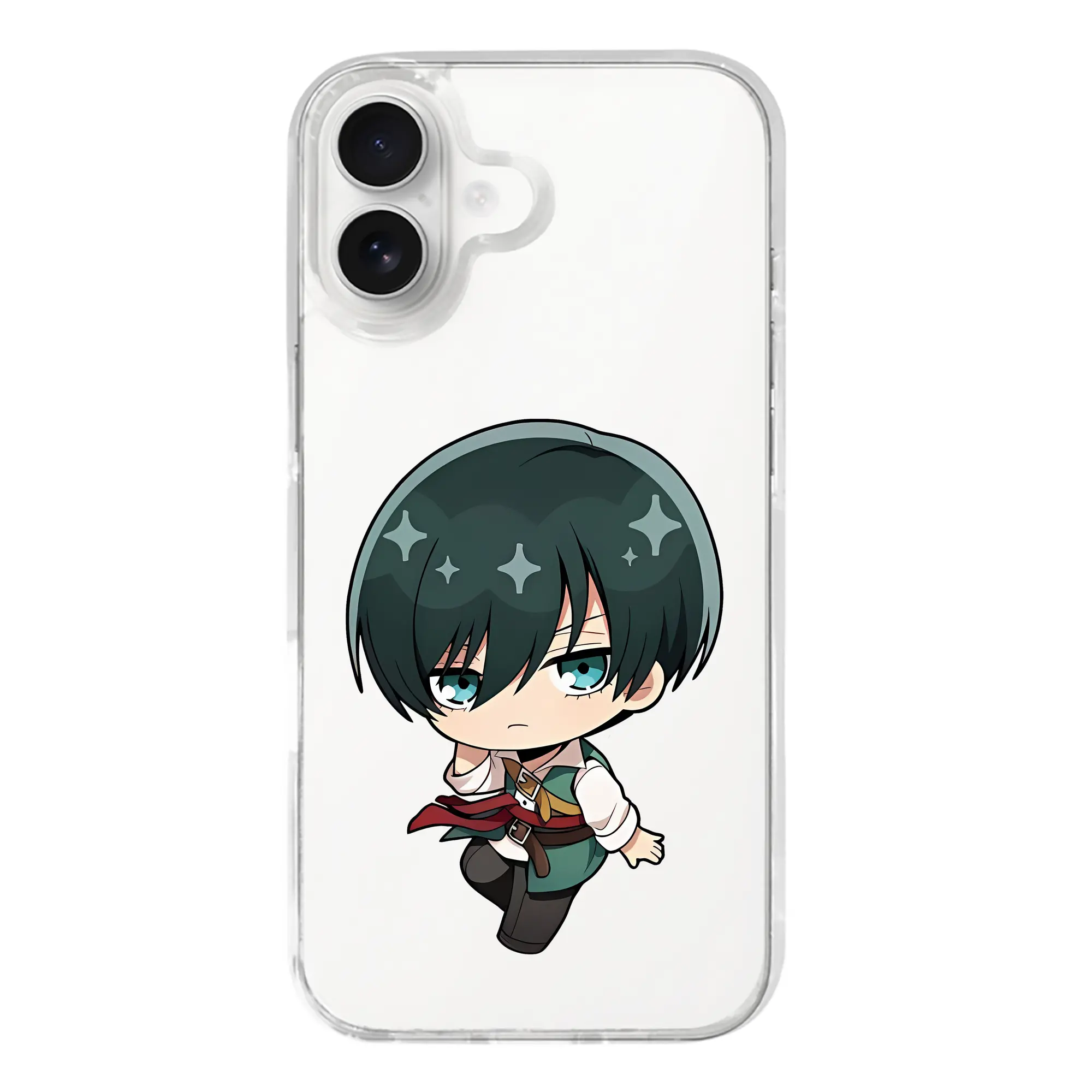 ブルーロック グッズ 糸師凛 - iPhone 17シリーズ 透明スマホケース – 薄型・耐衝撃・精密フィット保護カバー